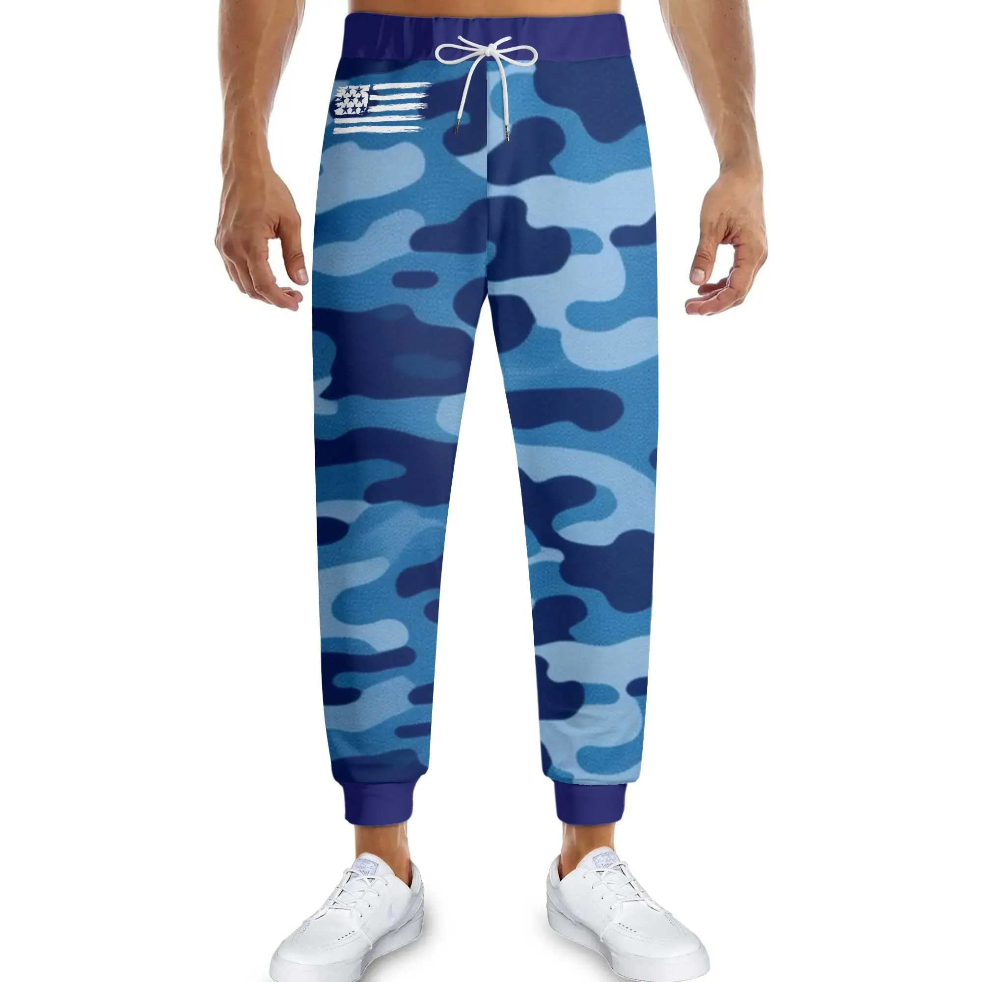 Camouflage Drawstring Joggers Sweatpants