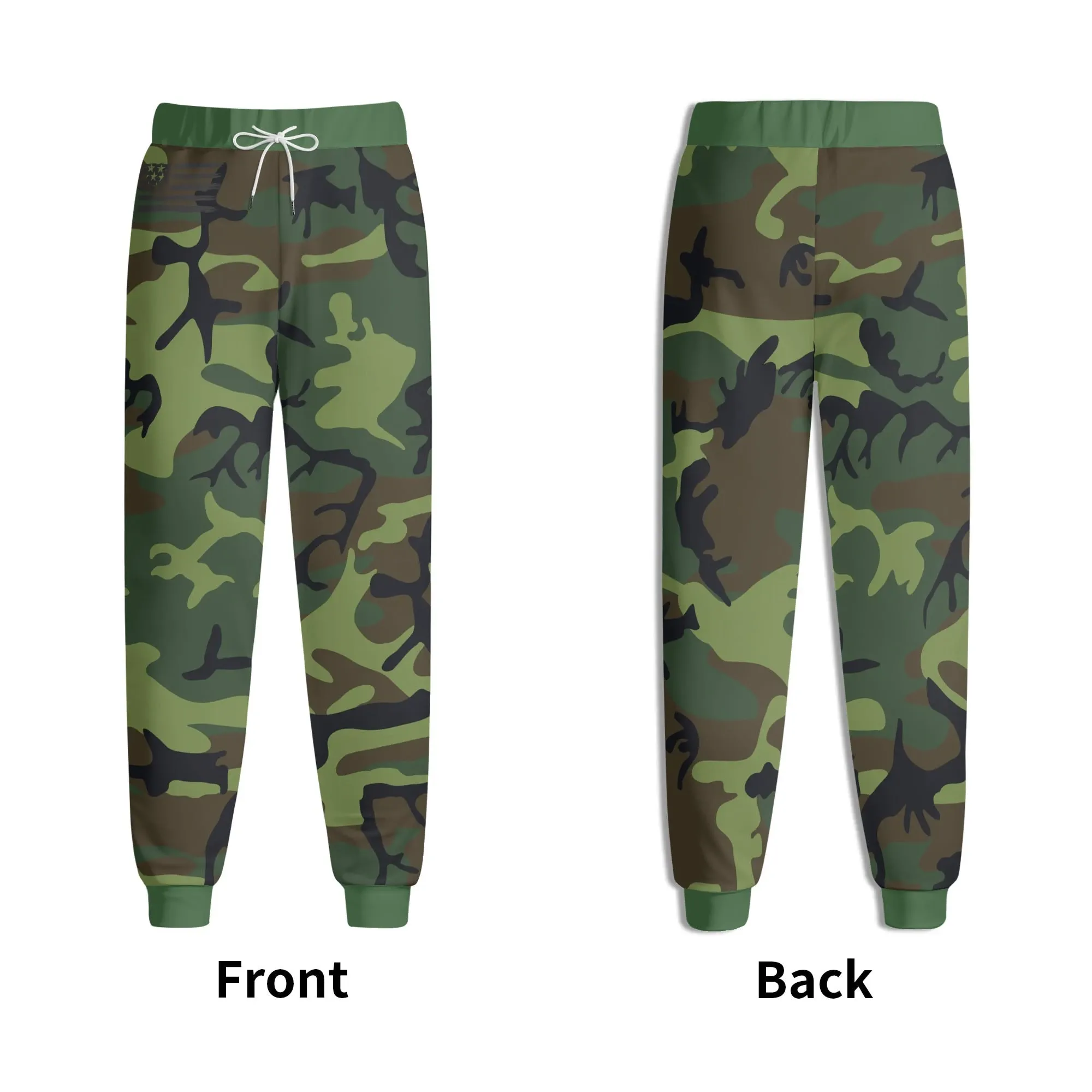 Camouflage Drawstring Joggers Sweatpants