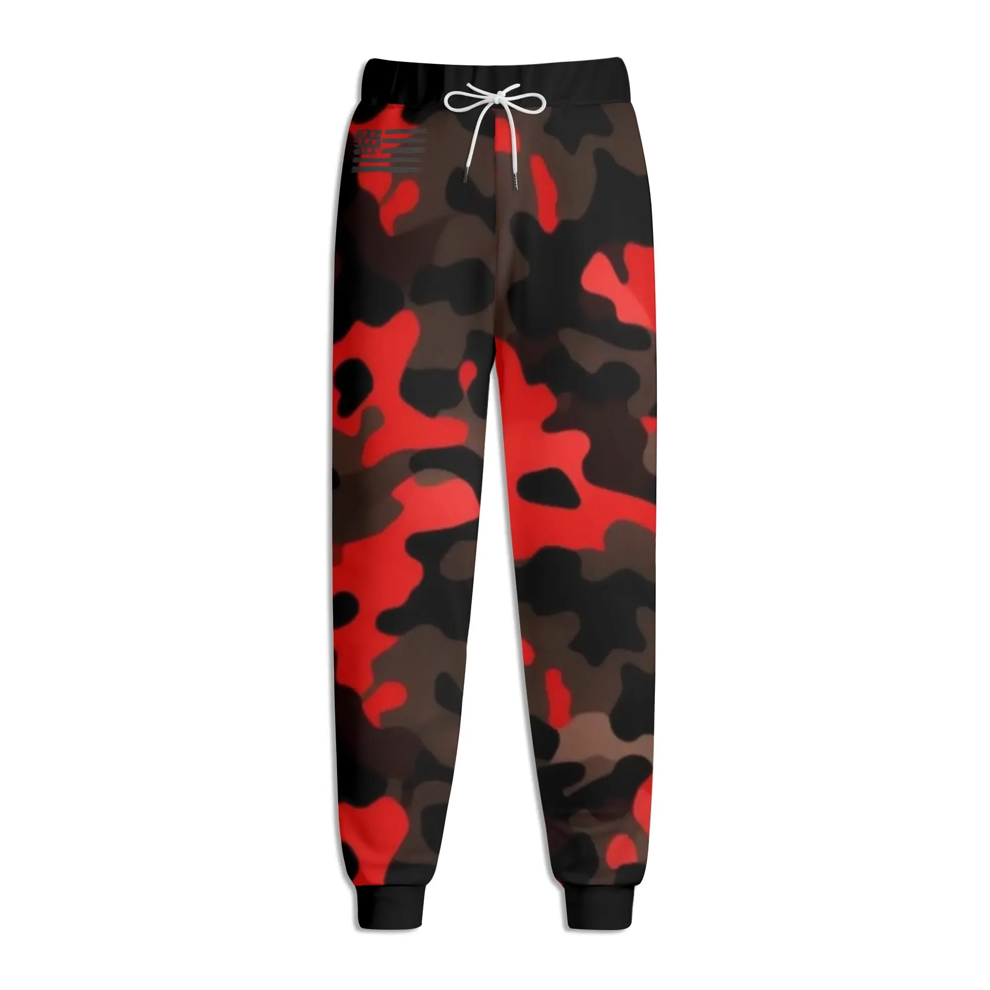 Camouflage Drawstring Joggers Sweatpants