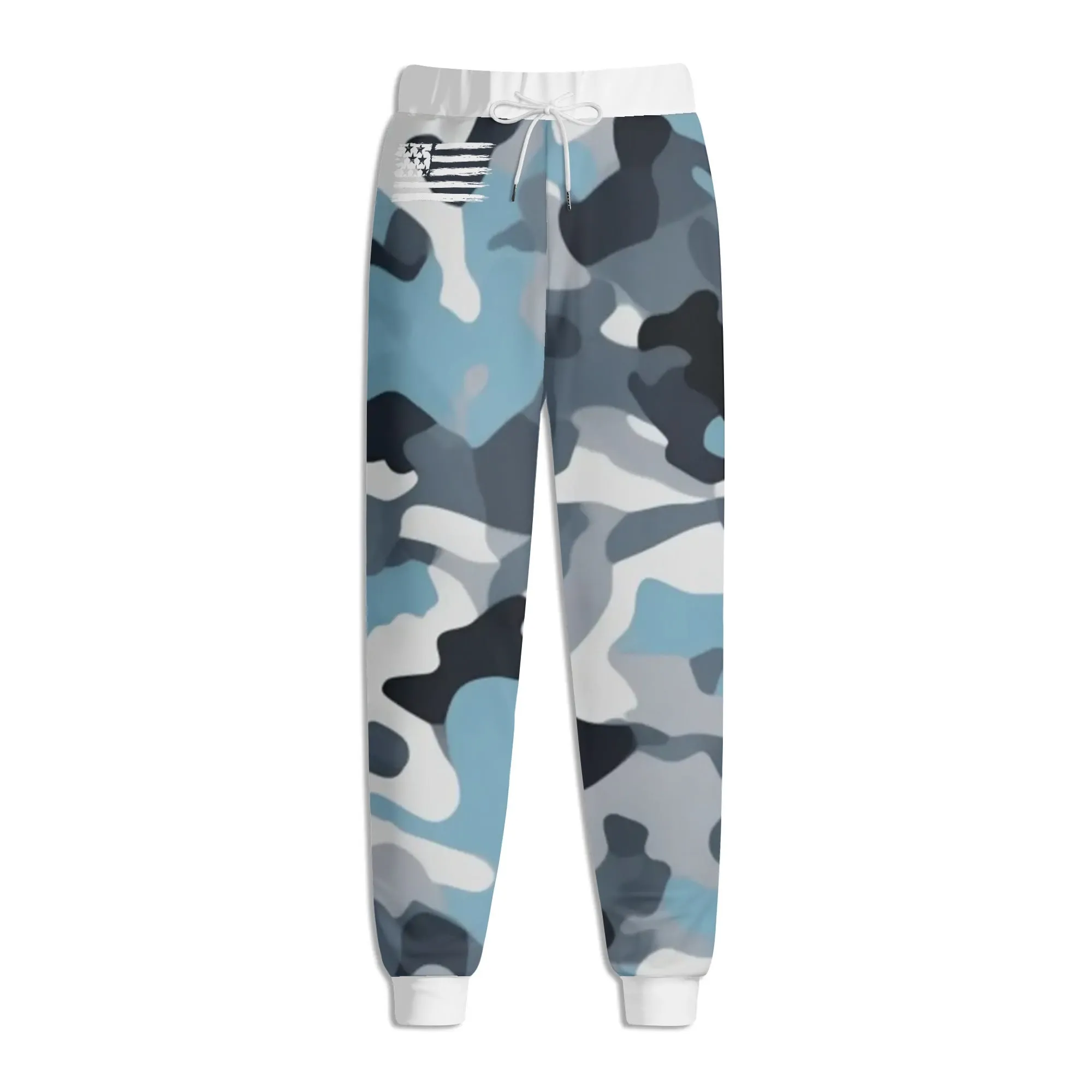 Camouflage Drawstring Joggers Sweatpants
