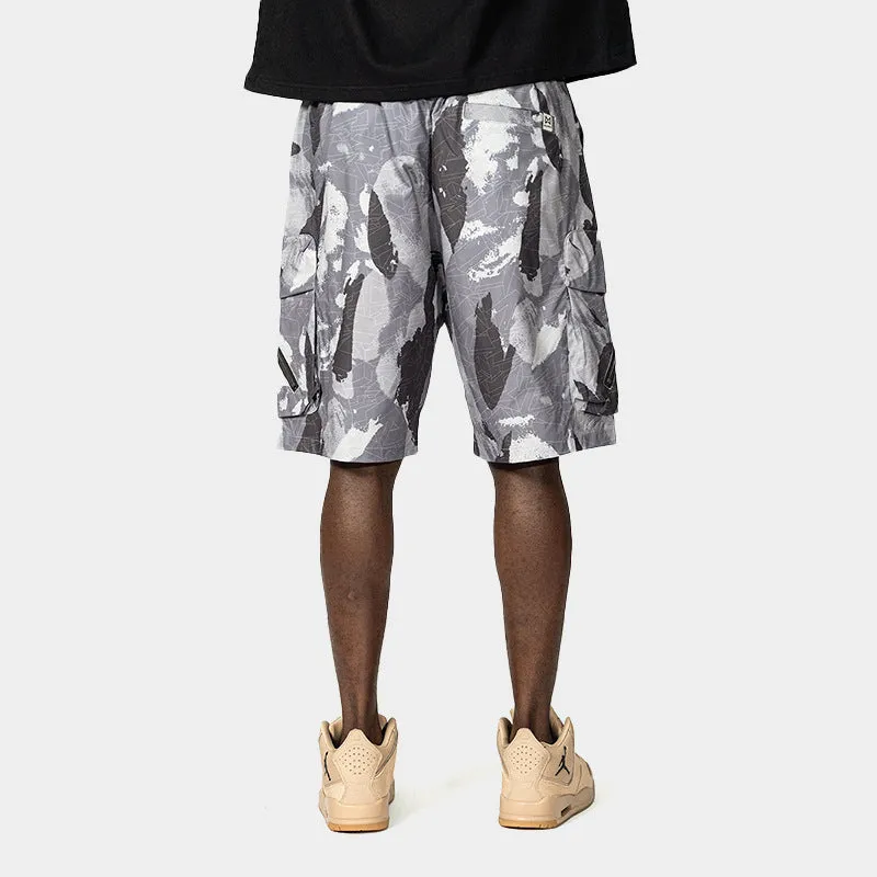 Camouflage Shorts For Men Overalls Loose Trendy Casual