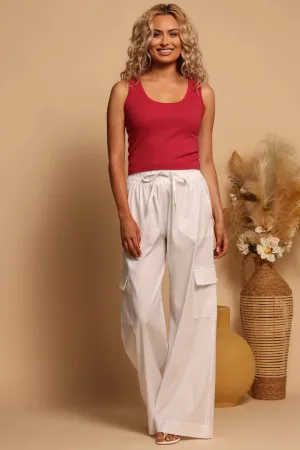 Cargo Linen Pant