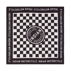 Checkerboard Bandana, Black
