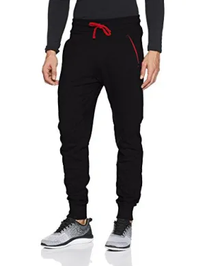 Chromozome Men's Cotton Track Pants (8902733350853_S7673_black_L)