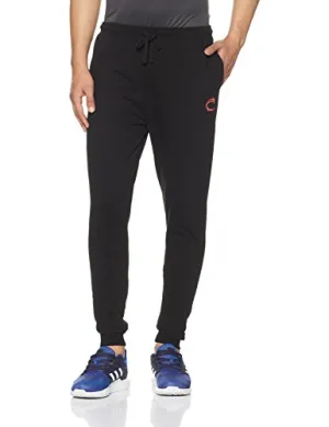 Chromozome Men's Slim Fit Track Pants(S8925-Black-L_Black_Large)