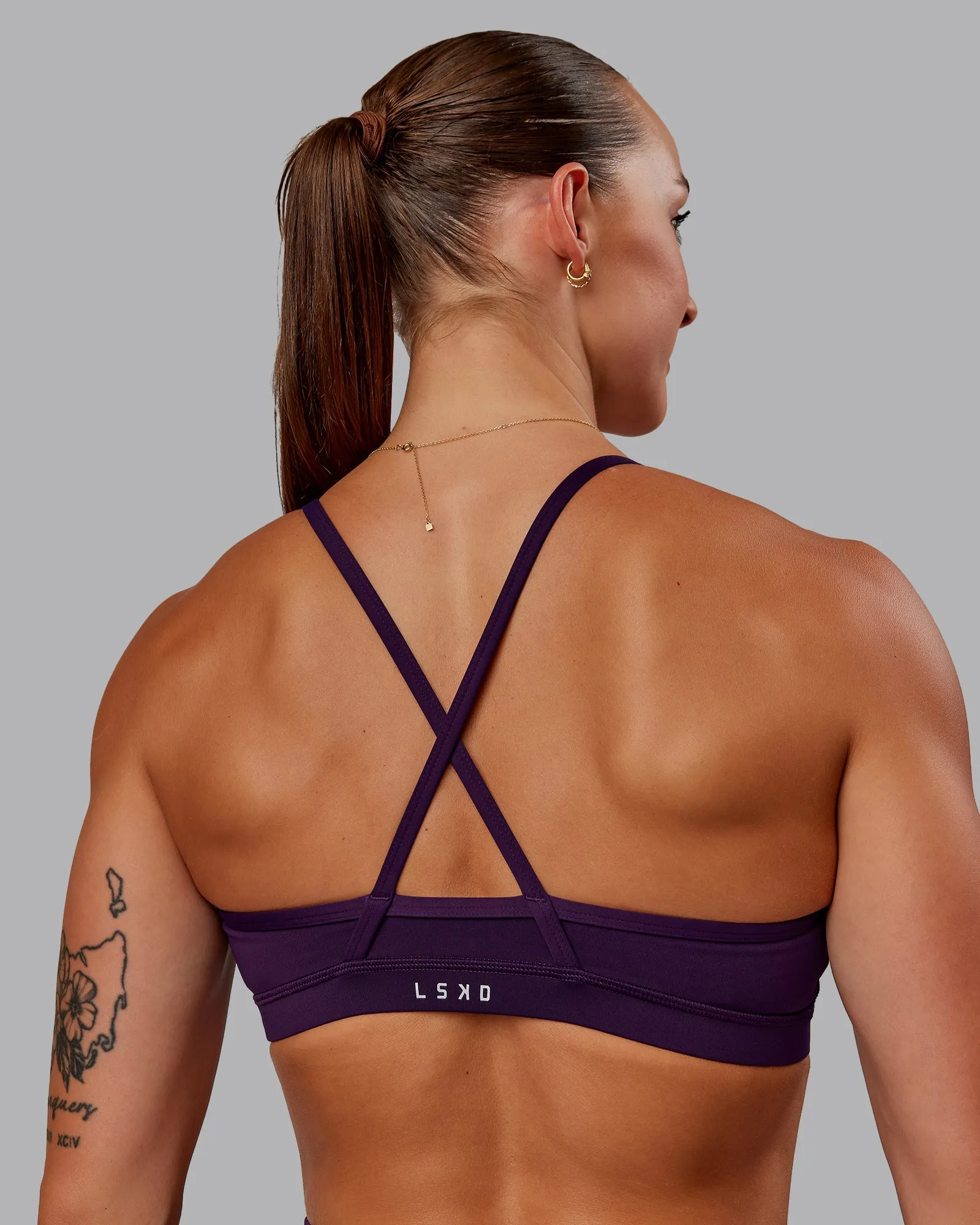 Clarity Sports Bra - Deep Purple