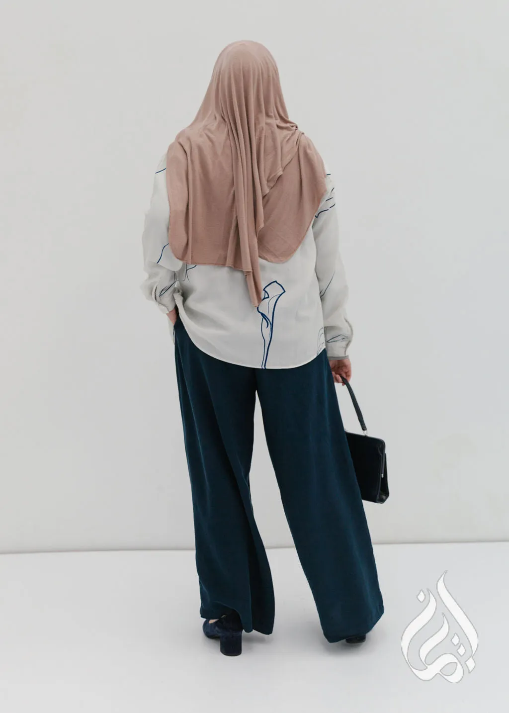 Classic Loose Fit Pants - Dawn Navy