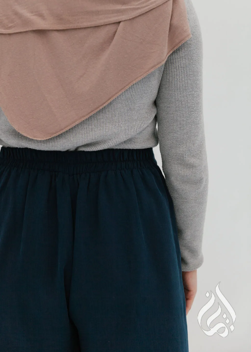 Classic Loose Fit Pants - Dawn Navy