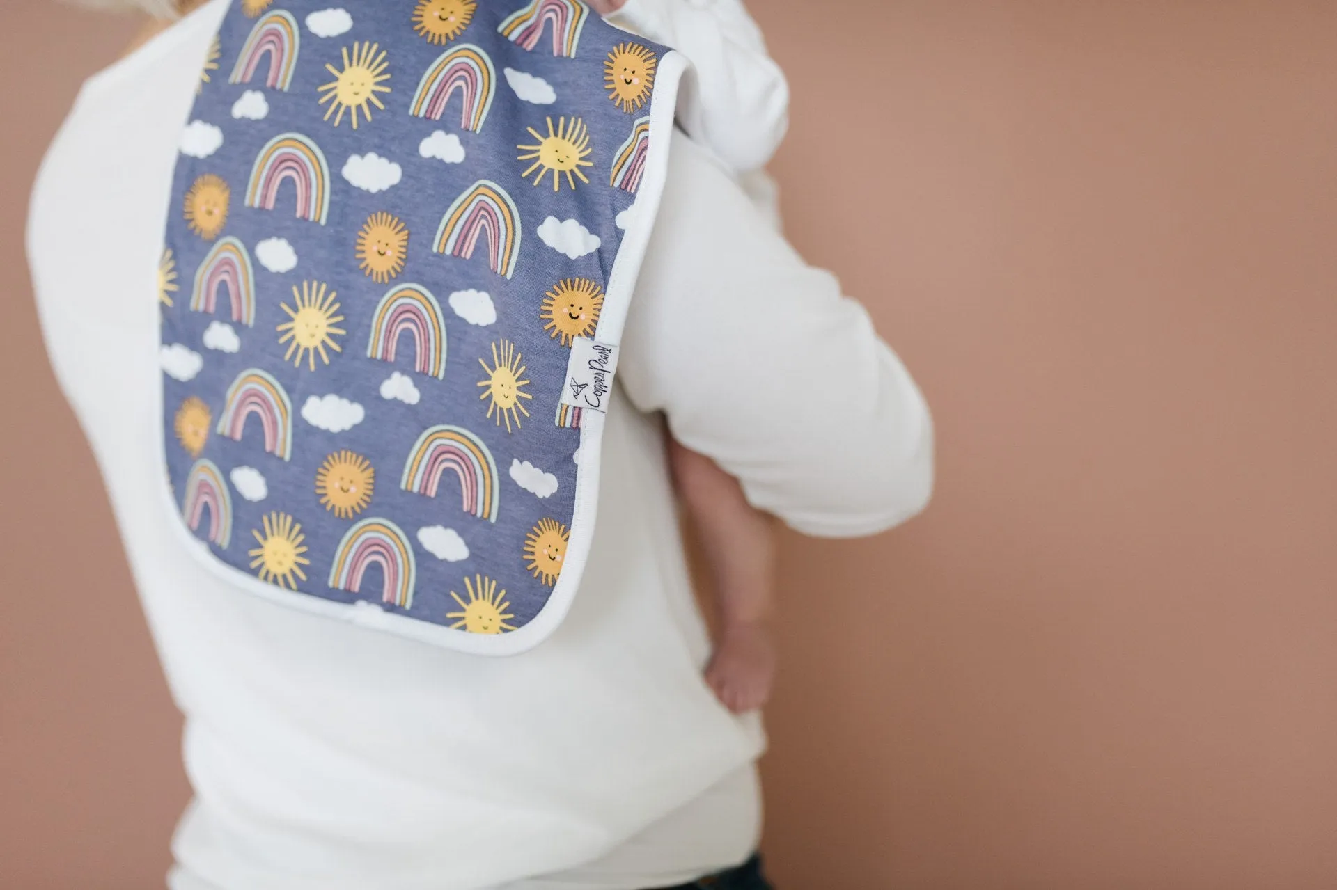 Copper Pearl Hope Premium Burp Cloth Set