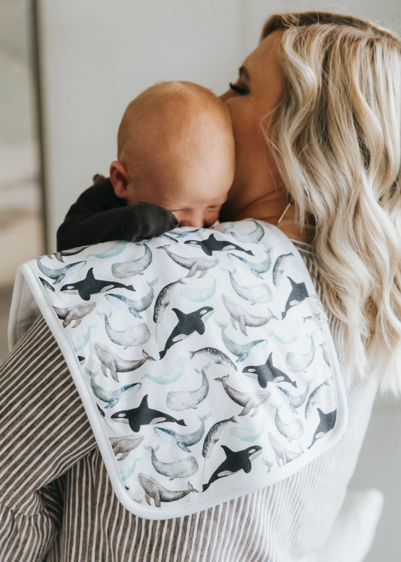 Copper Pearl Kai Premium Burp Cloth Set
