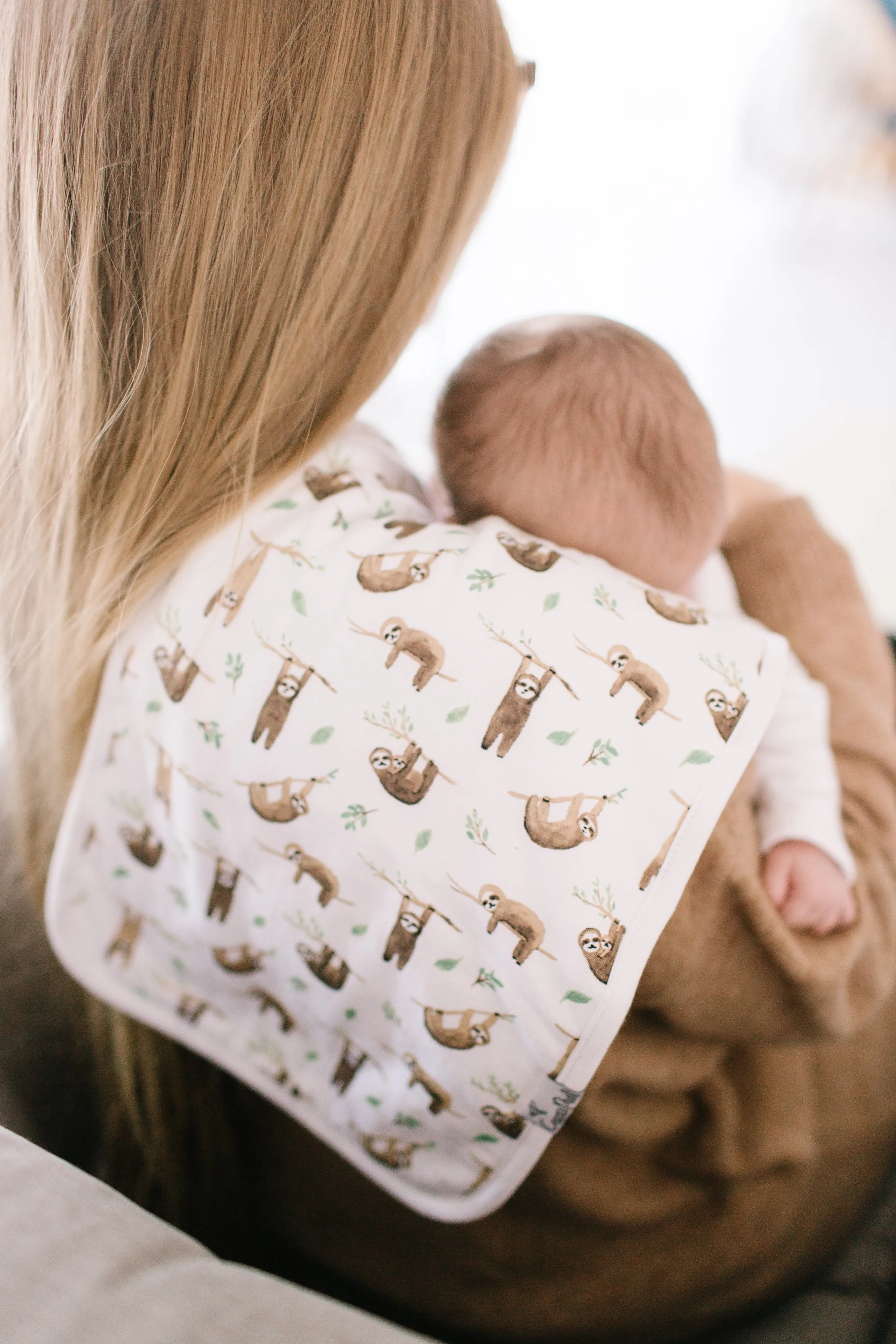 Copper Pearl Noah Premium Burp Cloth Set