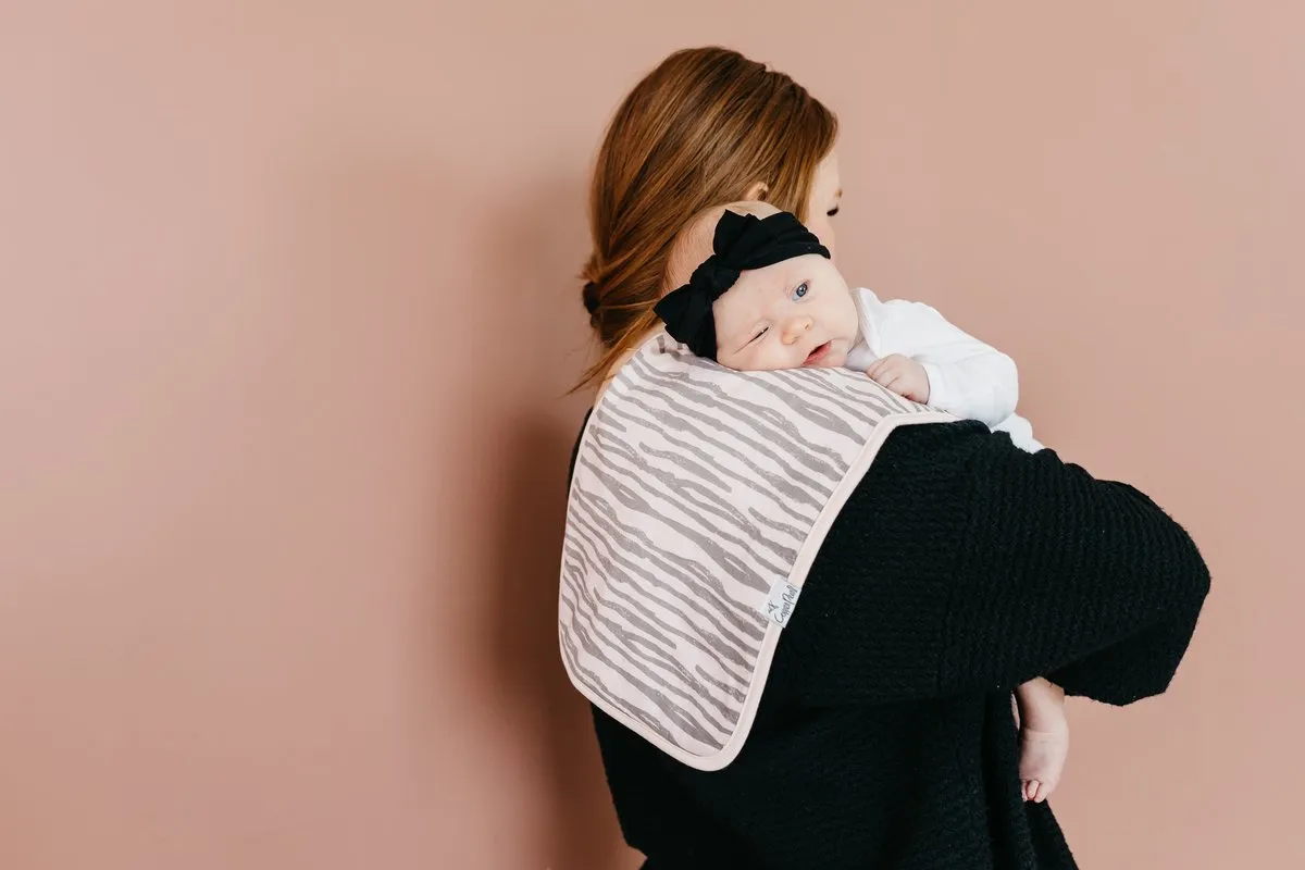 Copper Pearl Zara Premium Burp Cloth Set