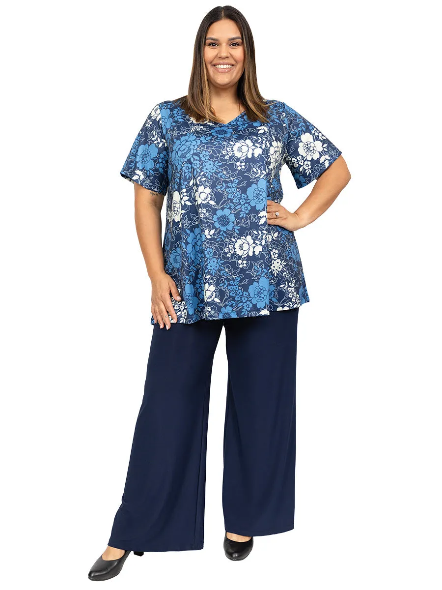 Coulottes Of Fun Pants - Navy
