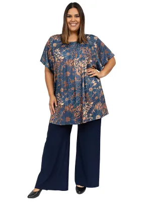 Coulottes Of Fun Pants - Navy