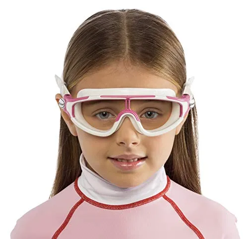 Cressi Kid's Swimming Goggles (White Pink)