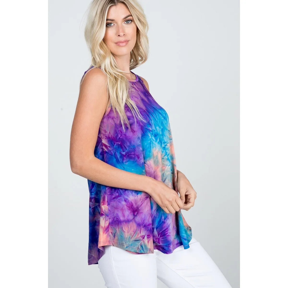 Curvy Dying for Tie Die Tank