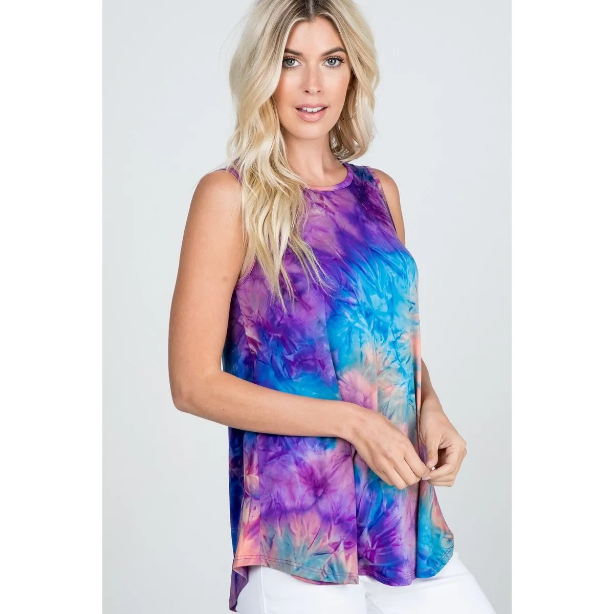 Curvy Dying for Tie Die Tank