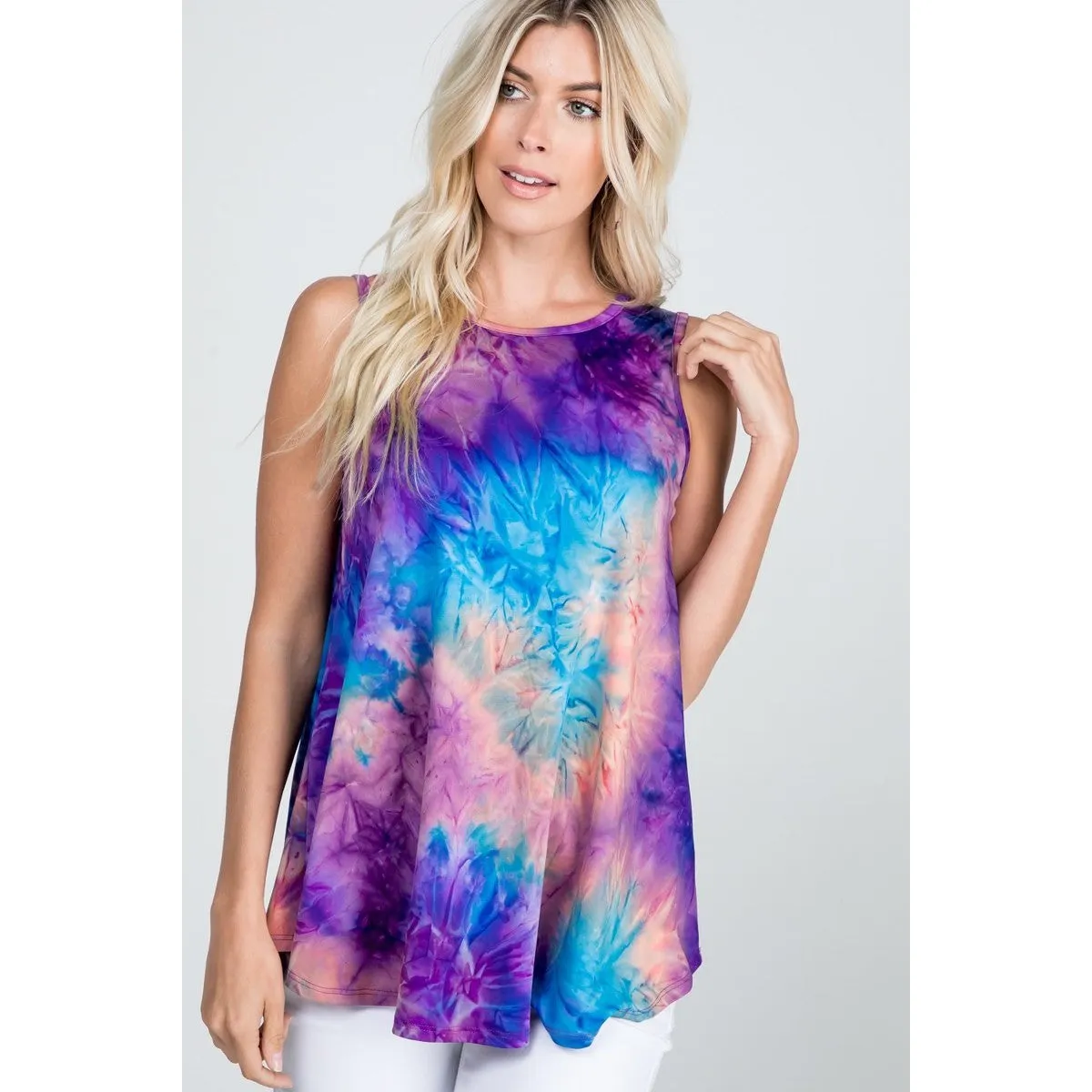Curvy Dying for Tie Die Tank