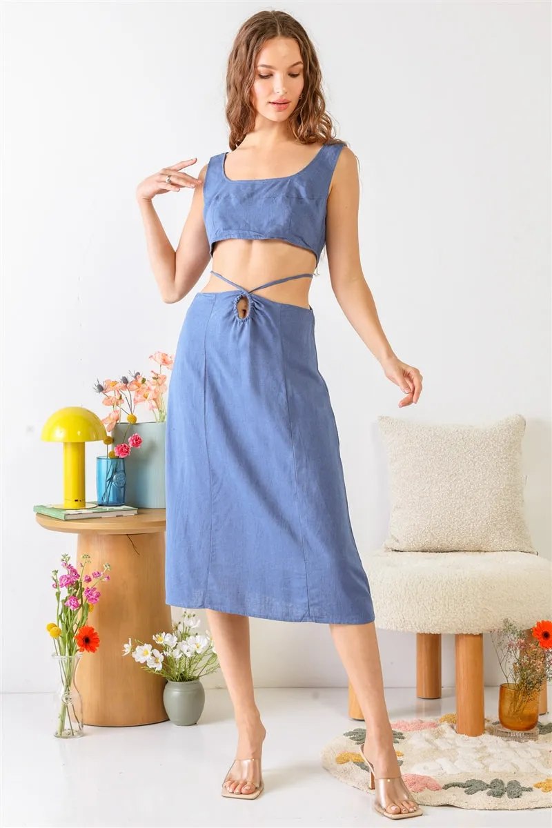 Cutout Midi Dress