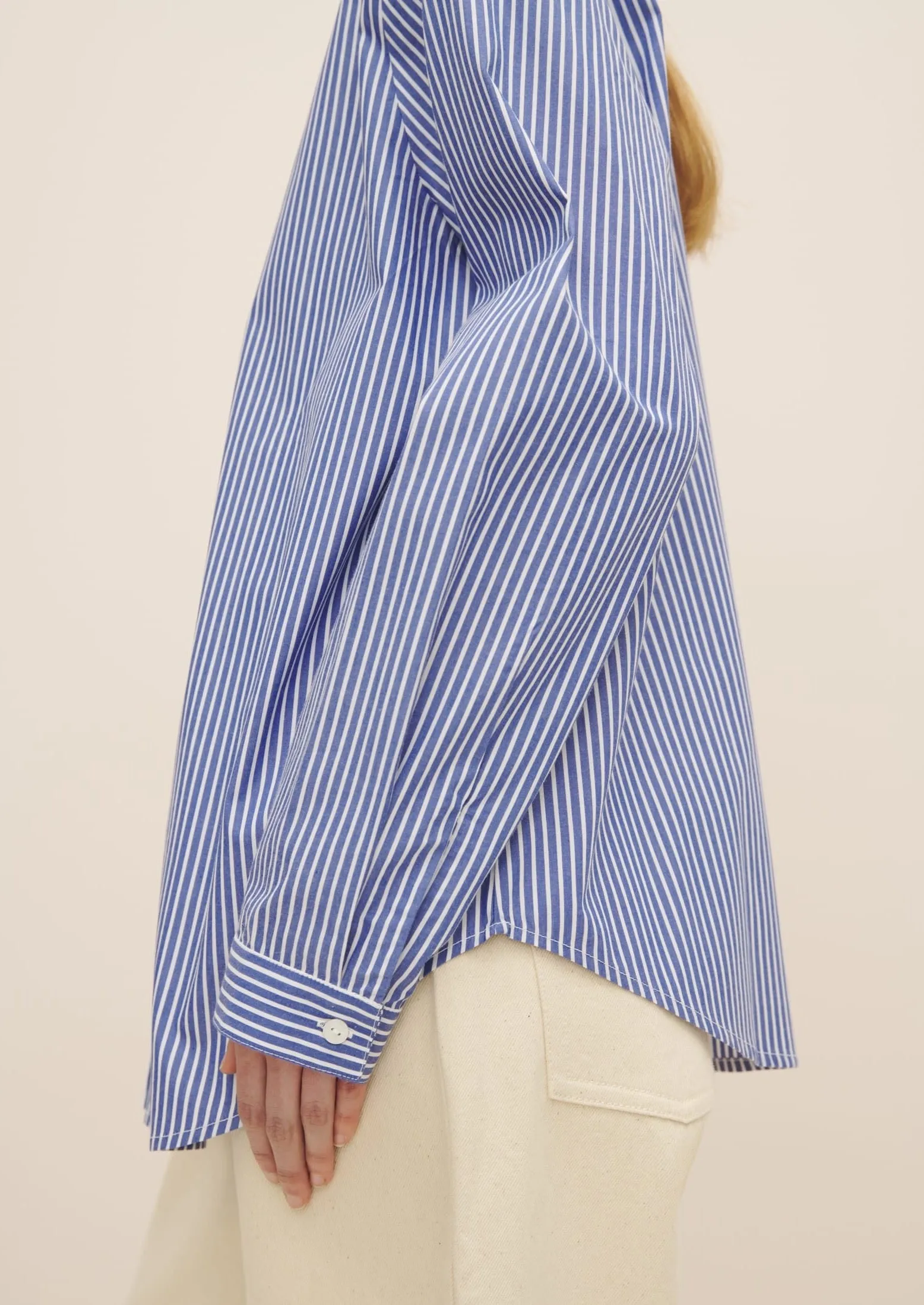 Daily Shirt, Blue Stripe