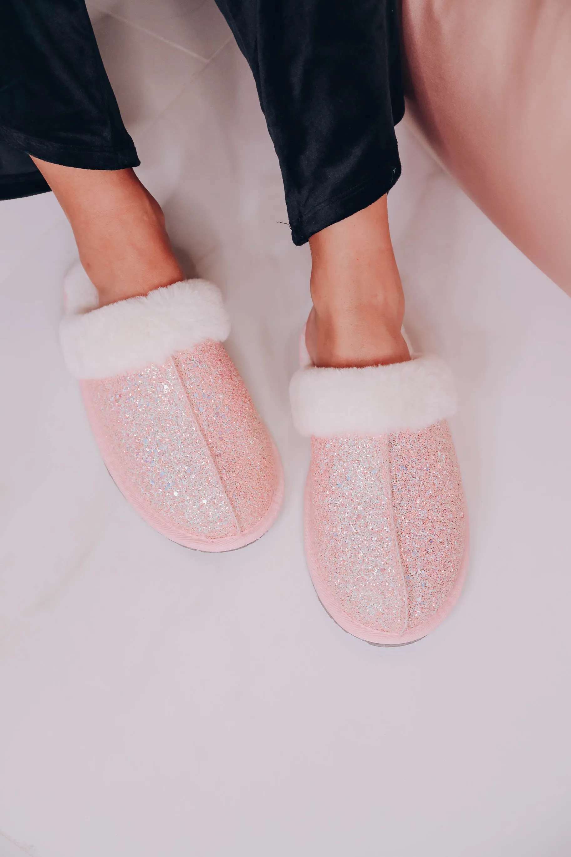 Deidra Slip on Slipper by Very G - Pink
