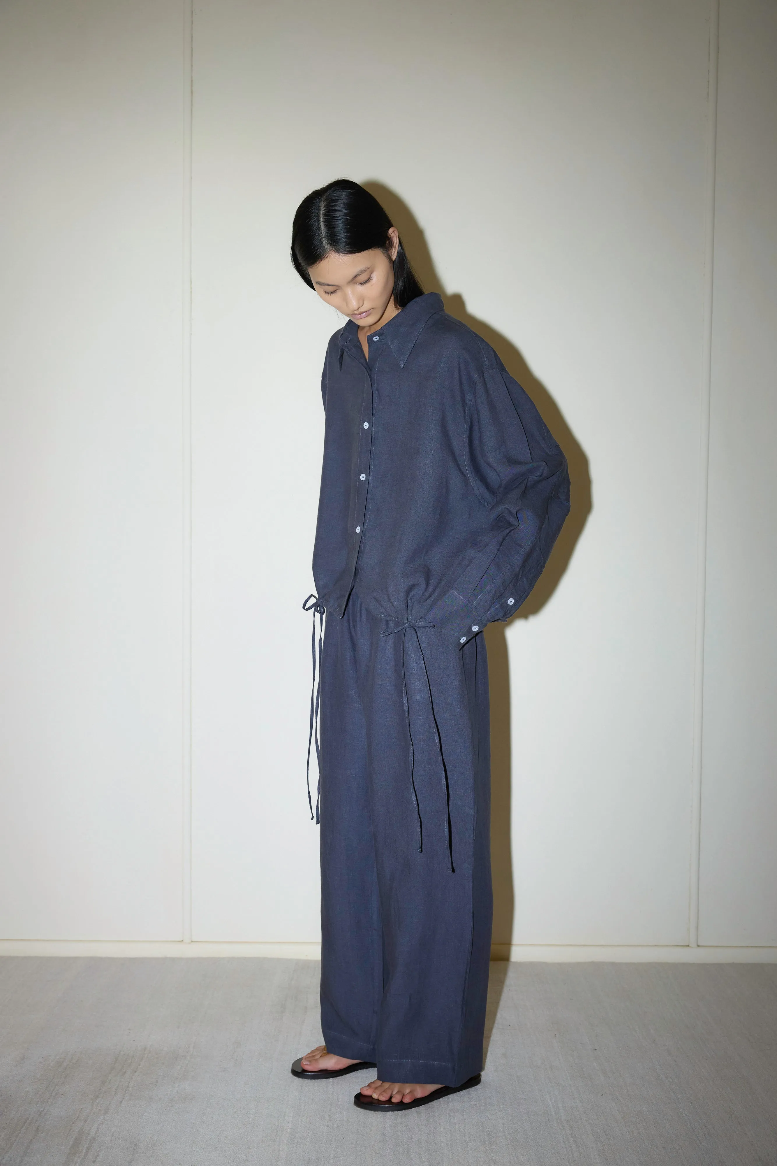 Deiji Studios | Hem Shirt in Ink