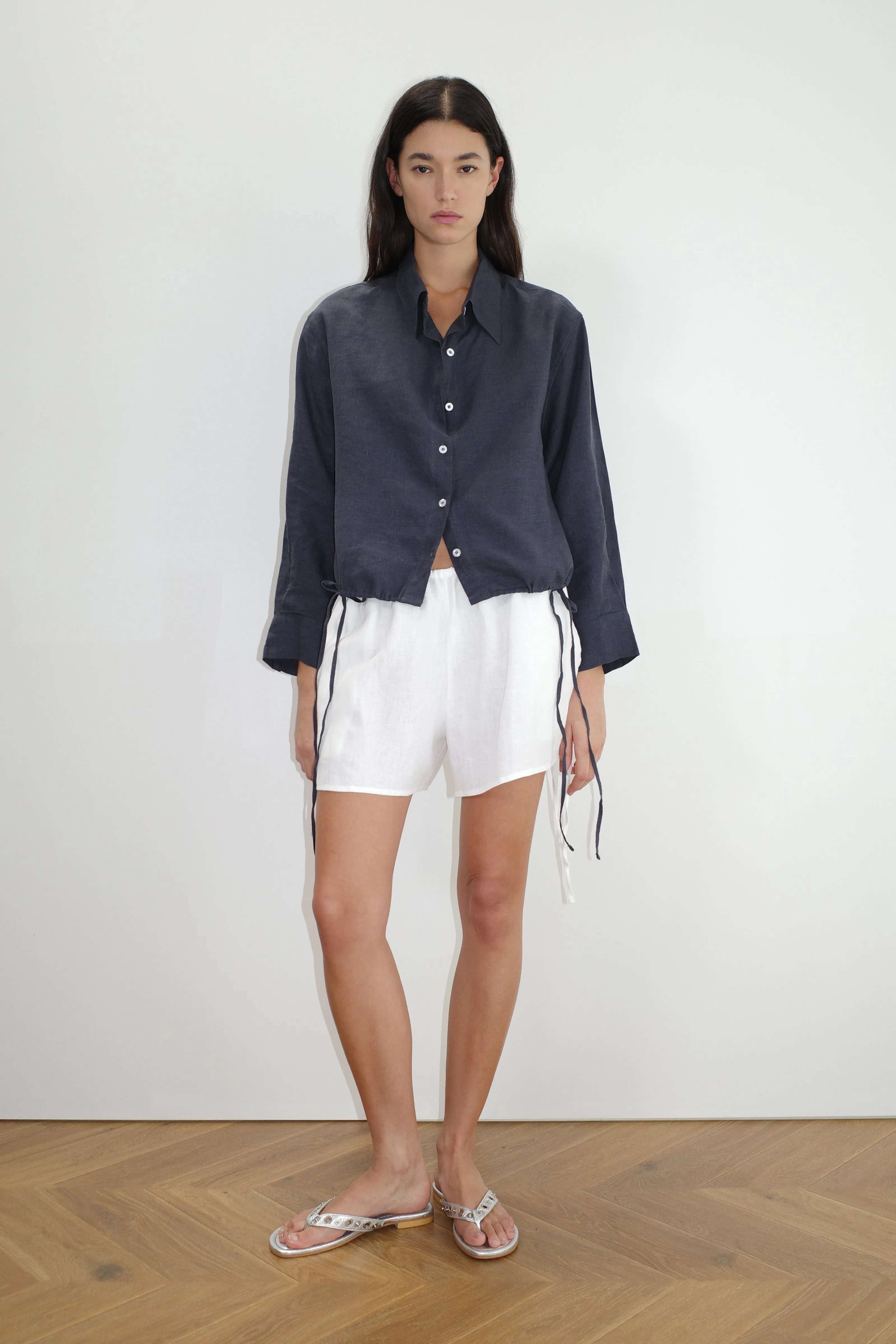 Deiji Studios | Hem Shirt in Ink