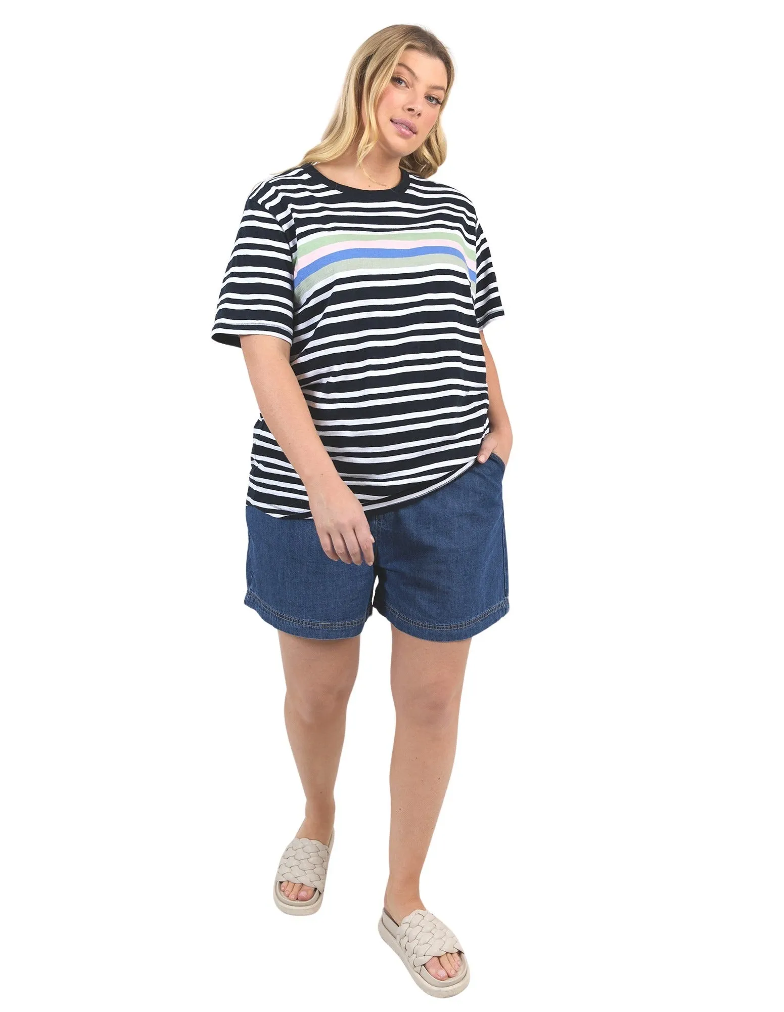 Elm - Aligner Tee - Navy
