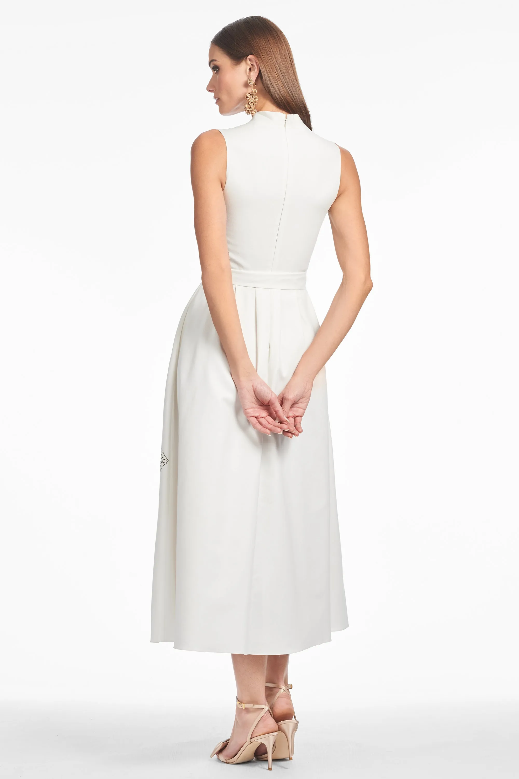 ELOISA DRESS - ALABASTER