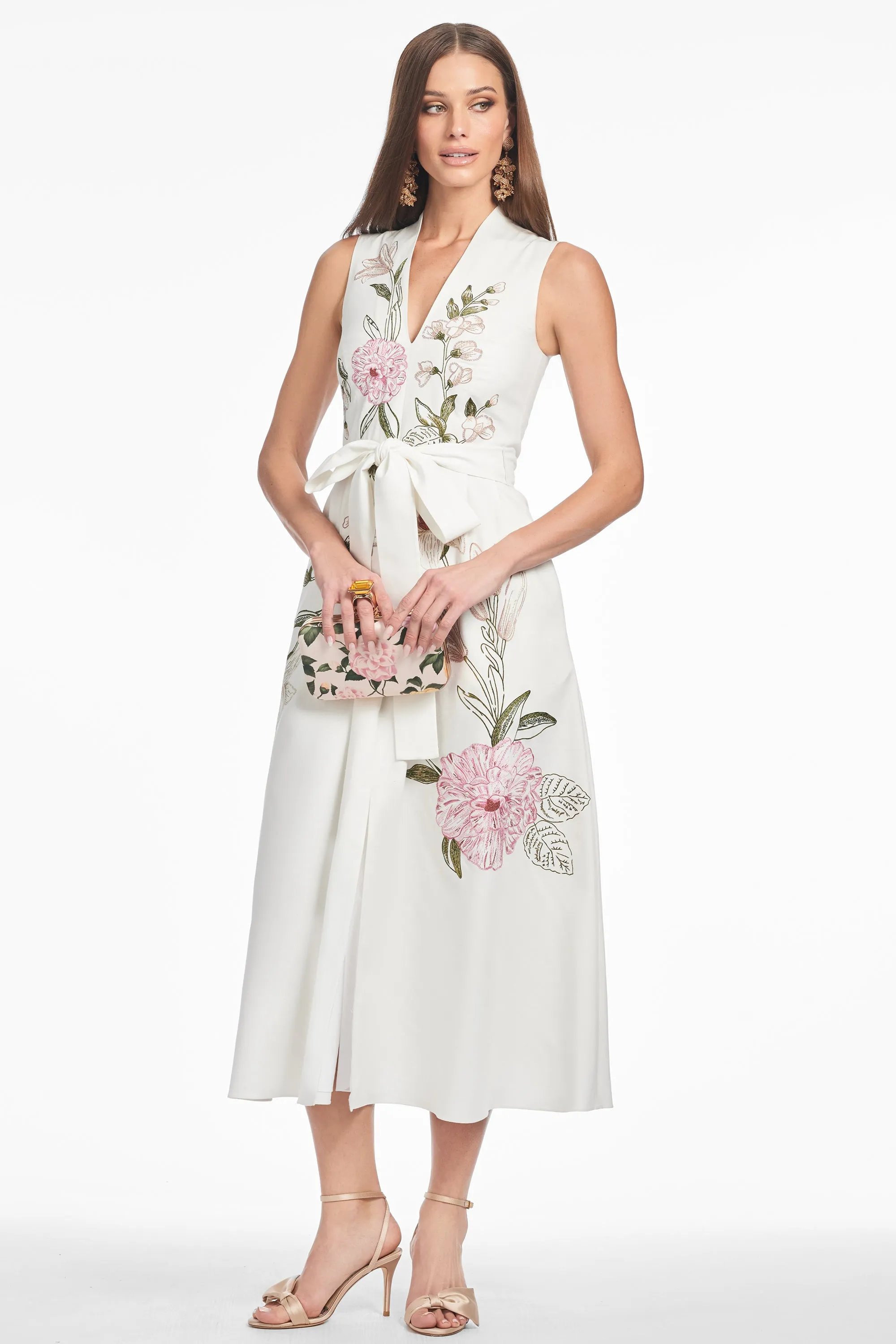 ELOISA DRESS - ALABASTER