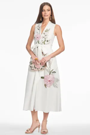 ELOISA DRESS - ALABASTER