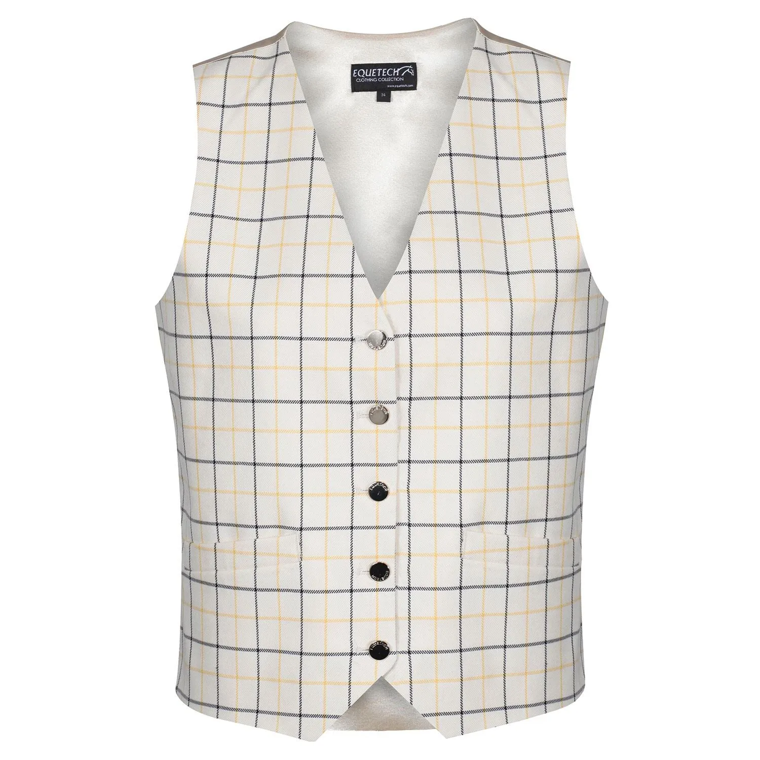 Equetech Classic Tattersall Check Waistcoat