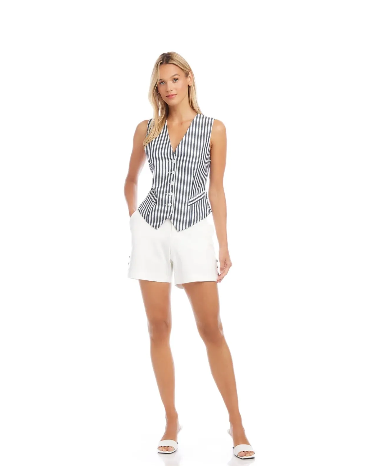 Fifteen Twenty Striped Vest