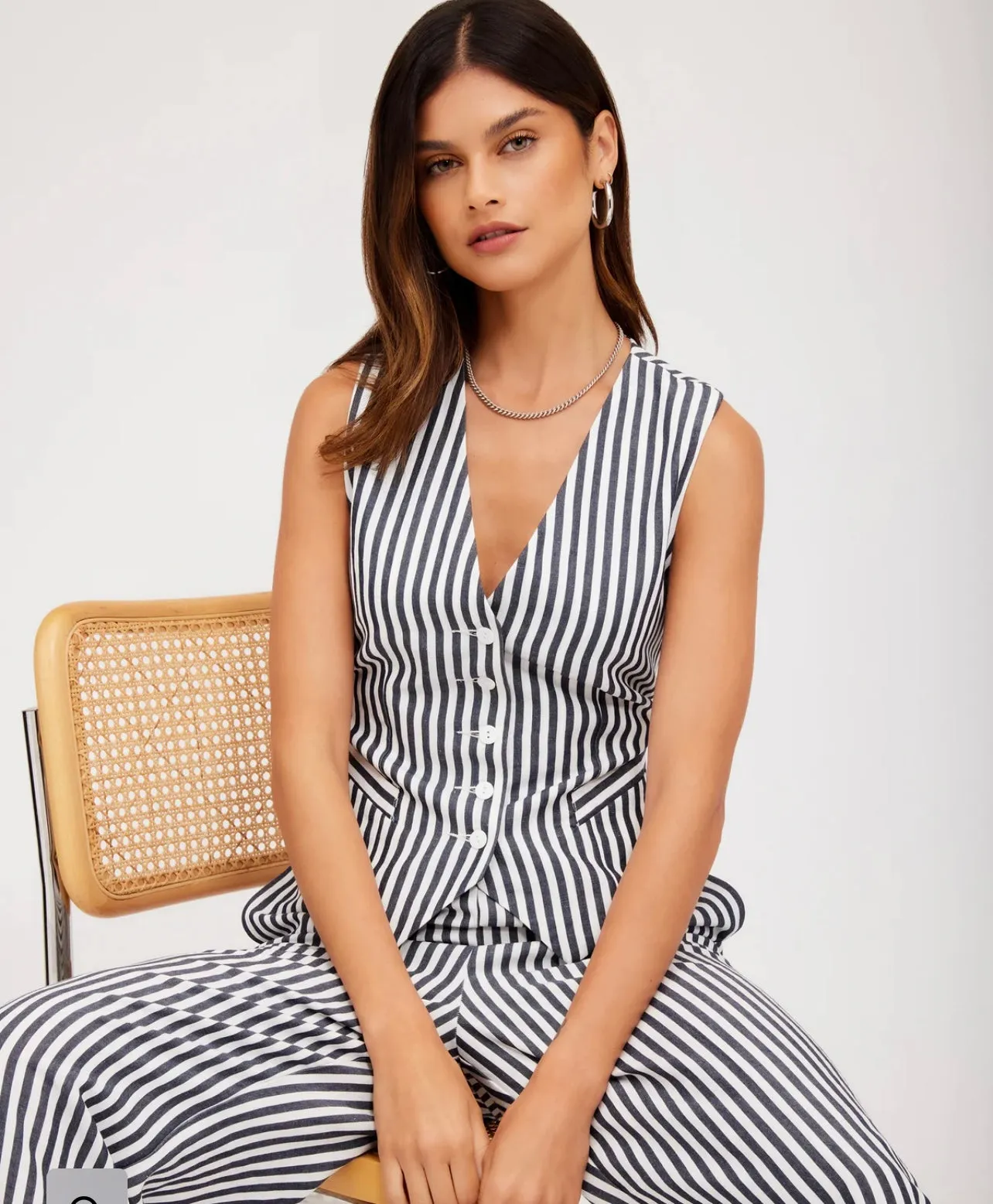 Fifteen Twenty Striped Vest