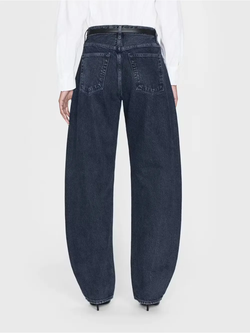 Frame Denim The Bubble Jean in Dorado
