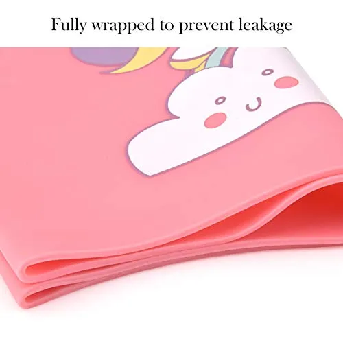 FUNOWN Kids Swim Caps for Kids, Children, Boys and Girls Aged 2-8, Baby Waterproof Bathing Caps for Long and Short Hair (Pink)