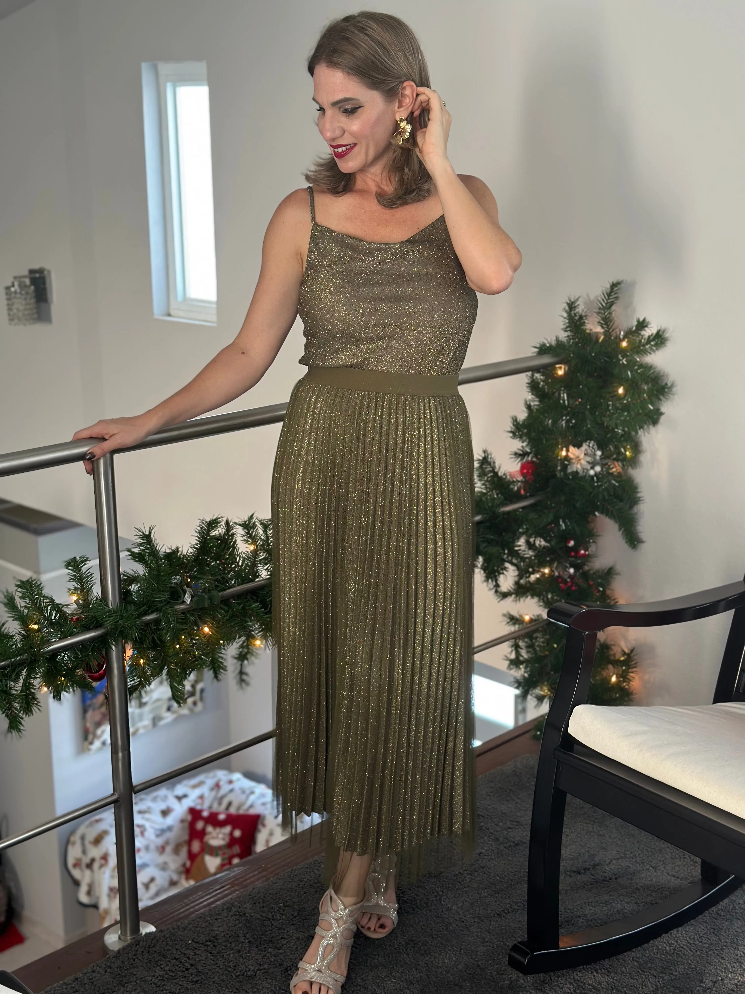 Glitter Trendy Top