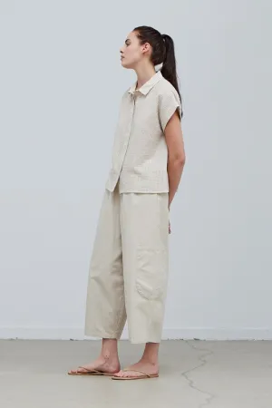 Grass Veranda Linen Shirt