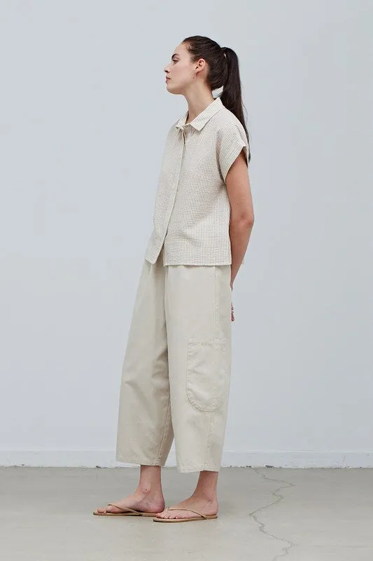 Grass Veranda Linen Shirt