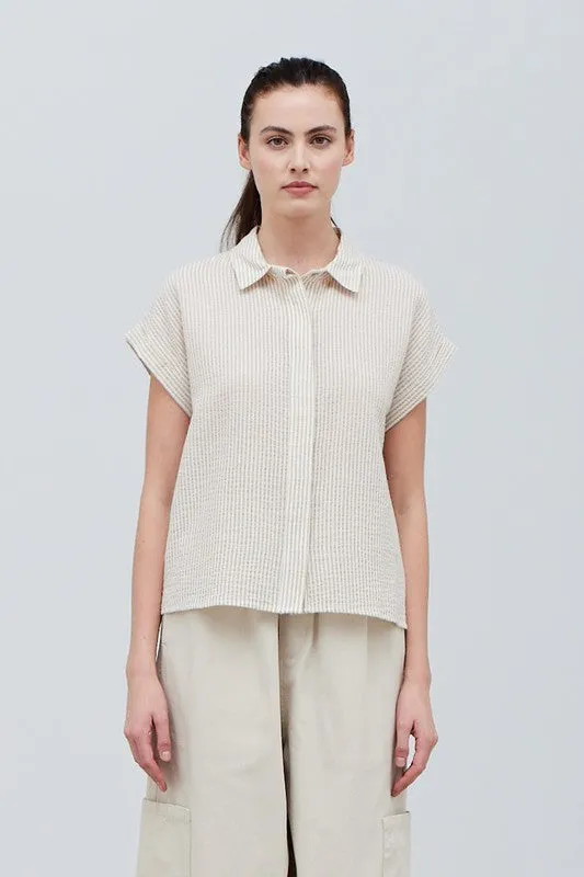 Grass Veranda Linen Shirt