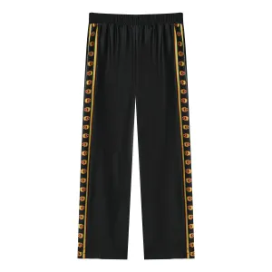 Halloween Ghost Rider Casual Trousers With Elastic Waistband