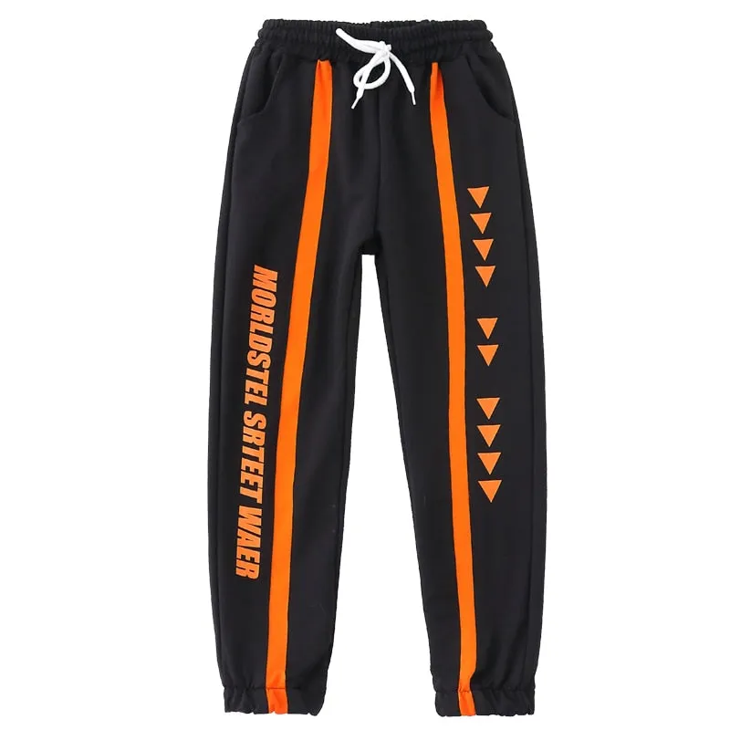 #HH99974 Hip Hop Sweatshirt - Crop- Casual Pants for Girl and Boy