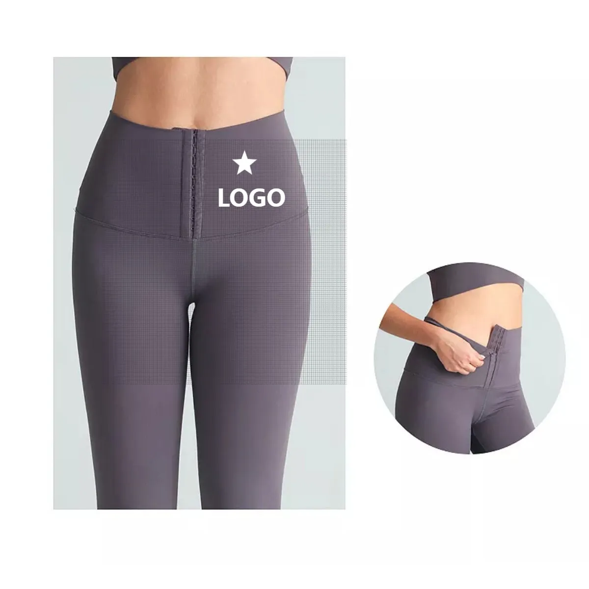high-waist hip-lifting elastic hollow quick-dry fitness leggings yoga slim nine-point gym clothes women