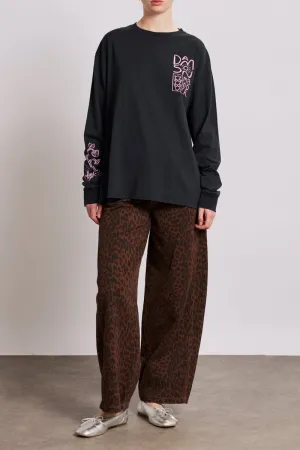 HTT1061 Midnight Jungle Tee Top