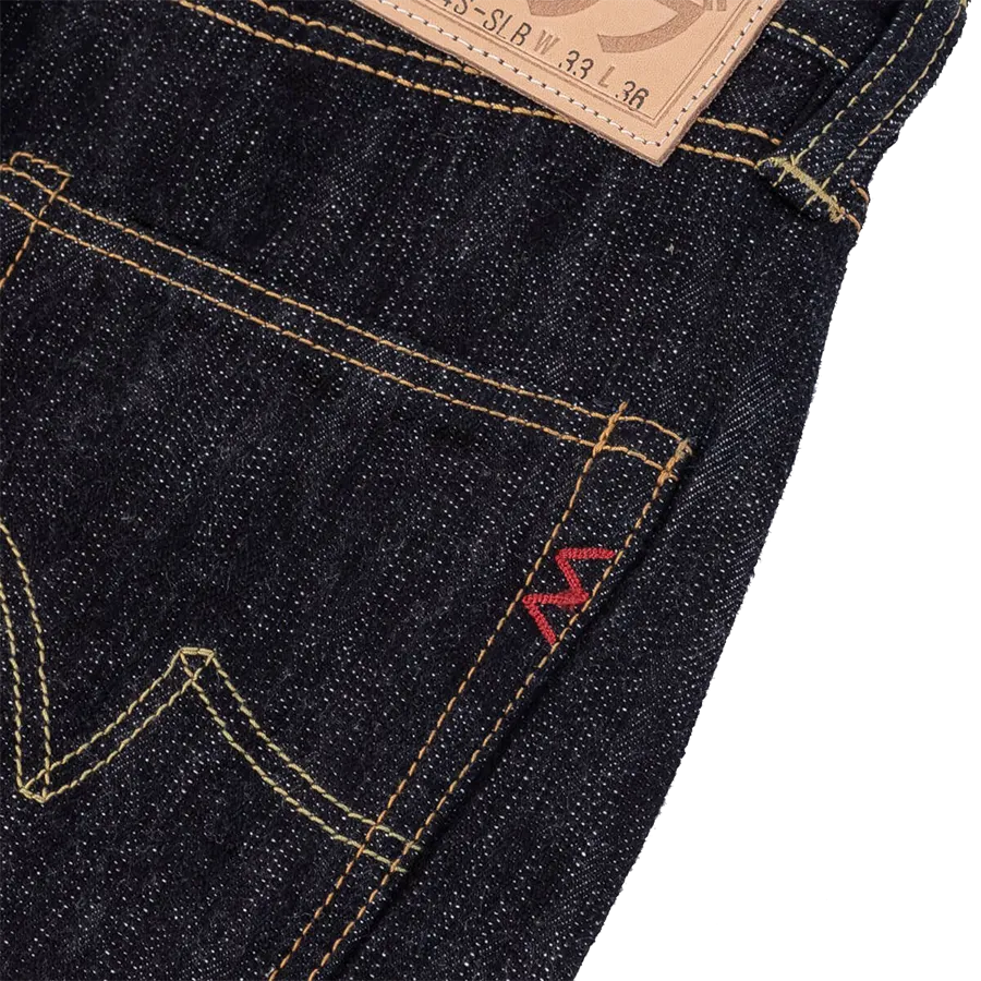 IH-634S-SLB - 16oz Slubby Selvedge Denim Straight Cut Jeans - Indigo