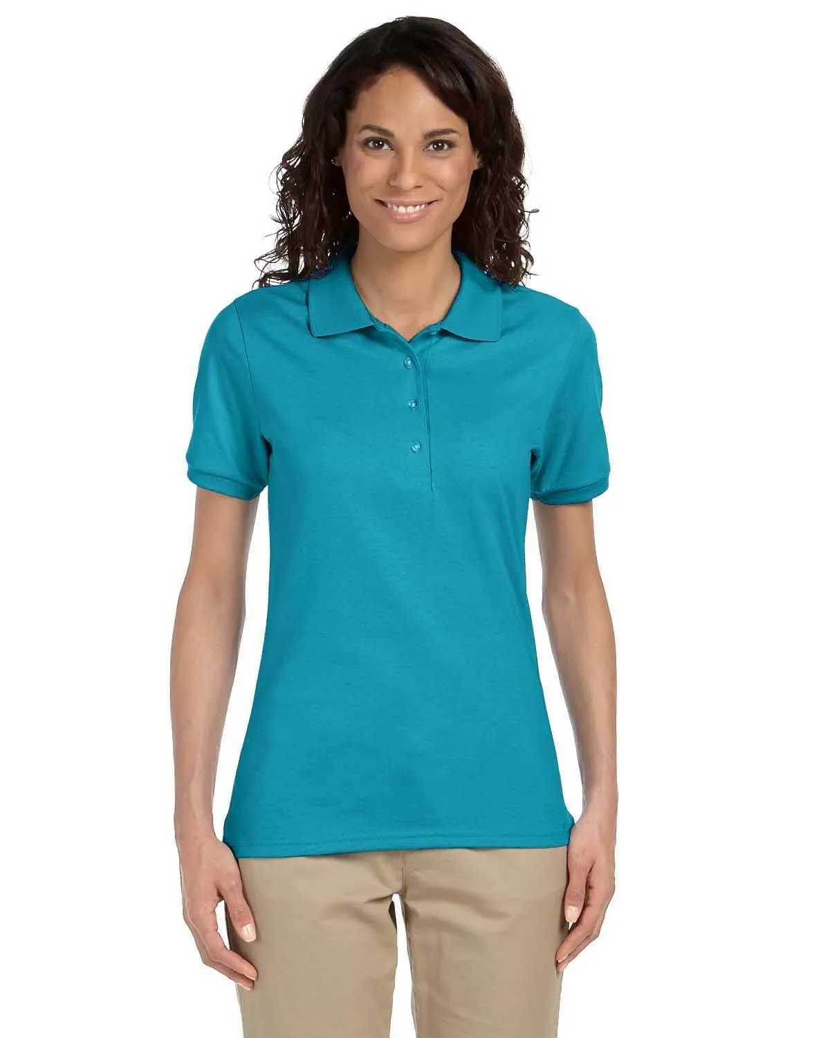 Jerzees Ladies 50/50 Jersey Knit Polo Shirt