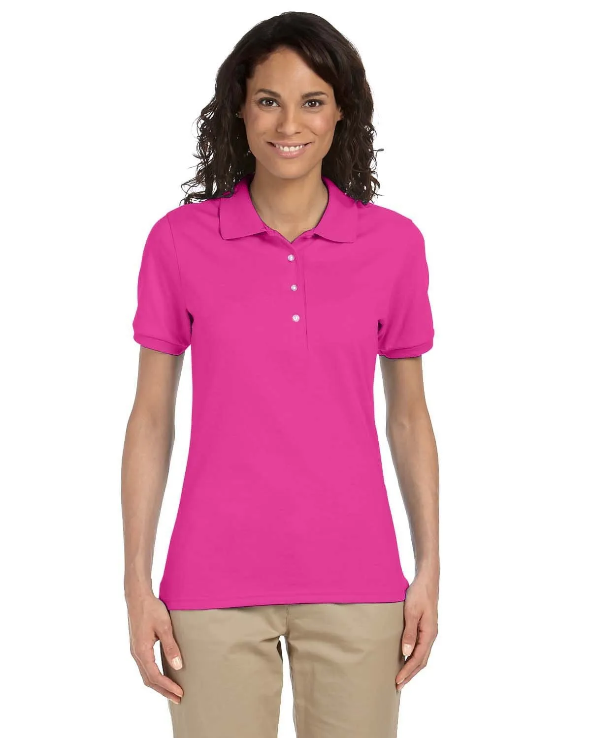 Jerzees Ladies 50/50 Jersey Knit Polo Shirt