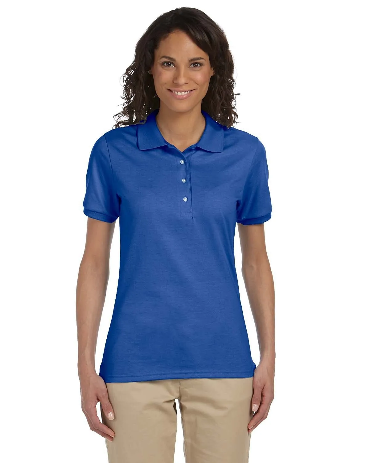 Jerzees Ladies 50/50 Jersey Knit Polo Shirt
