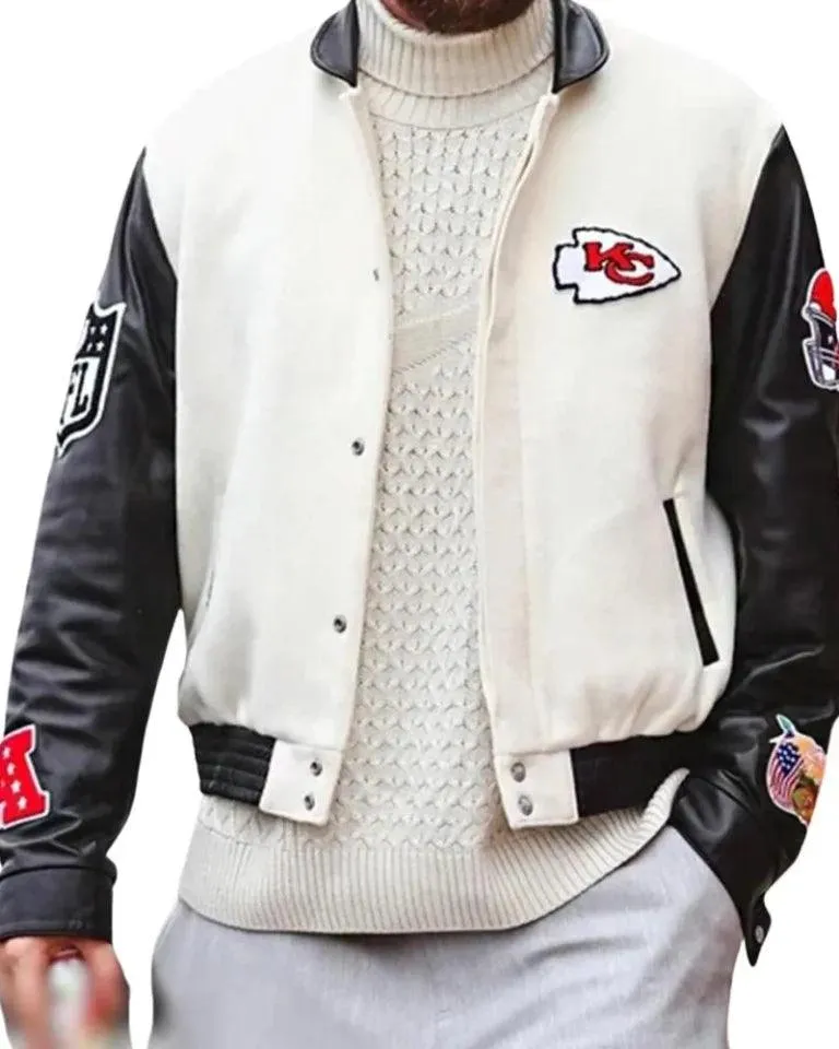 Kansas City Chiefs White Starter Jacket