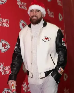Kansas City Chiefs White Starter Jacket